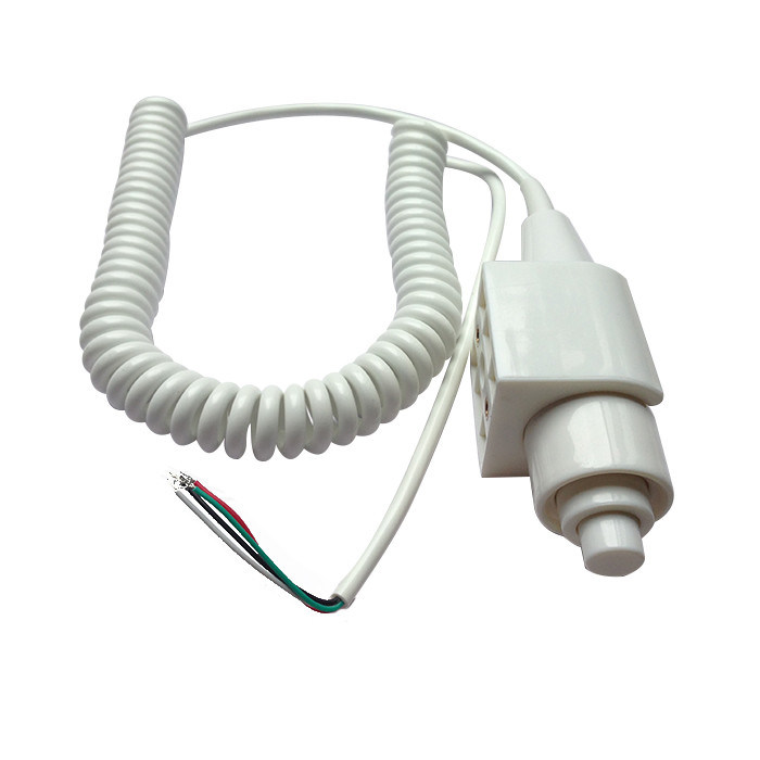 Two Step Push Button Omron X Ray Hand Switch For Dental Machine White Color